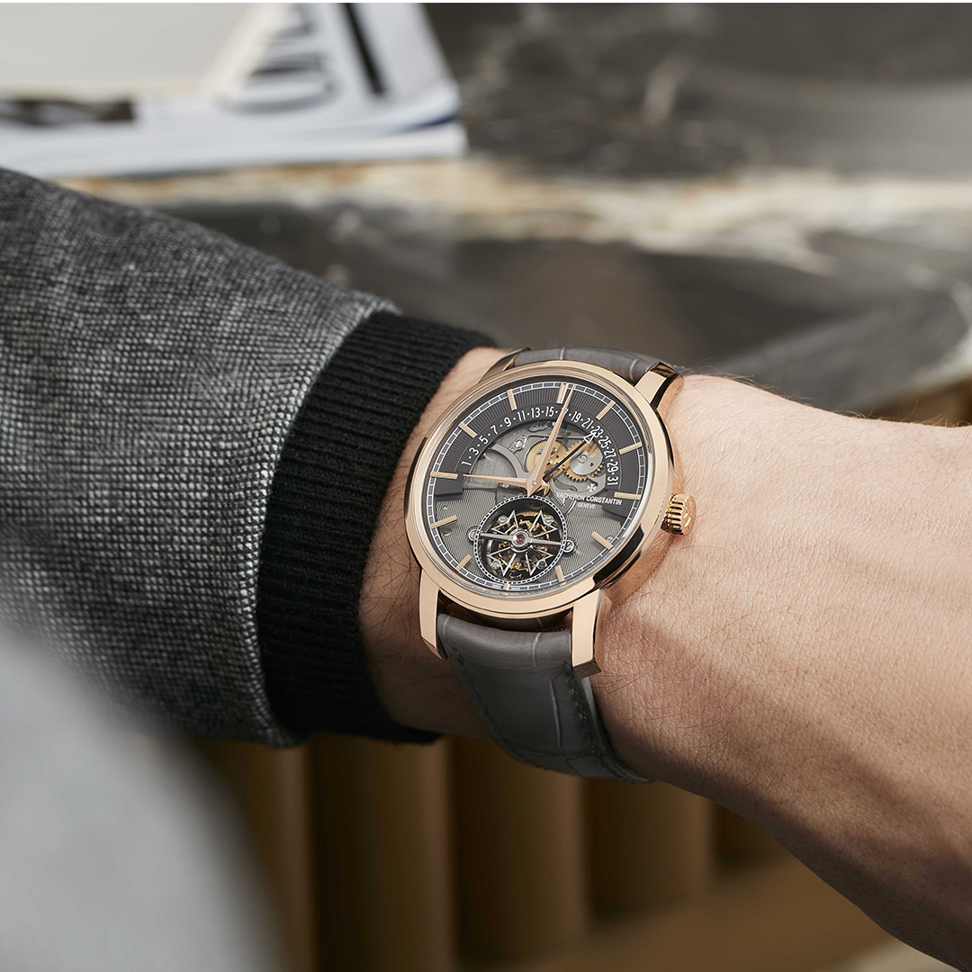Vacheron Constantin Traditionnelle Tourbillon retrograde date openface 6010T/000R-B638