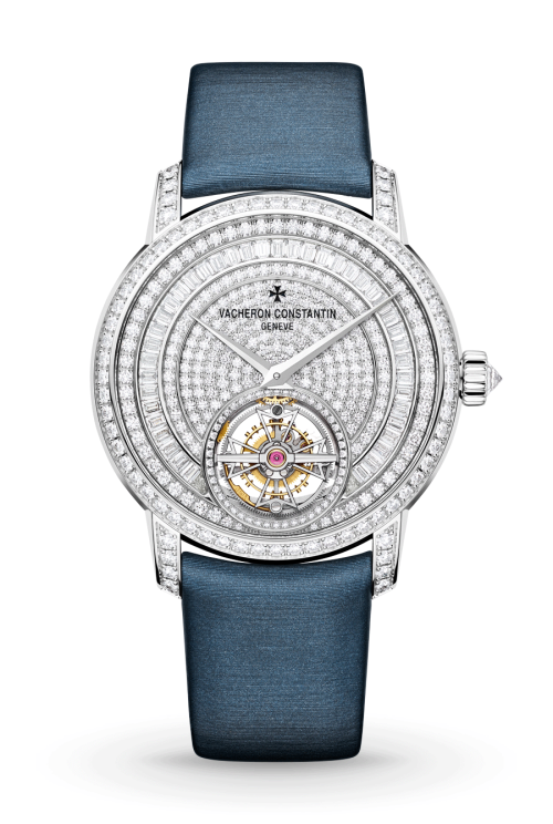 Traditionnelle tourbillon jewellery 6025T/000G-B63