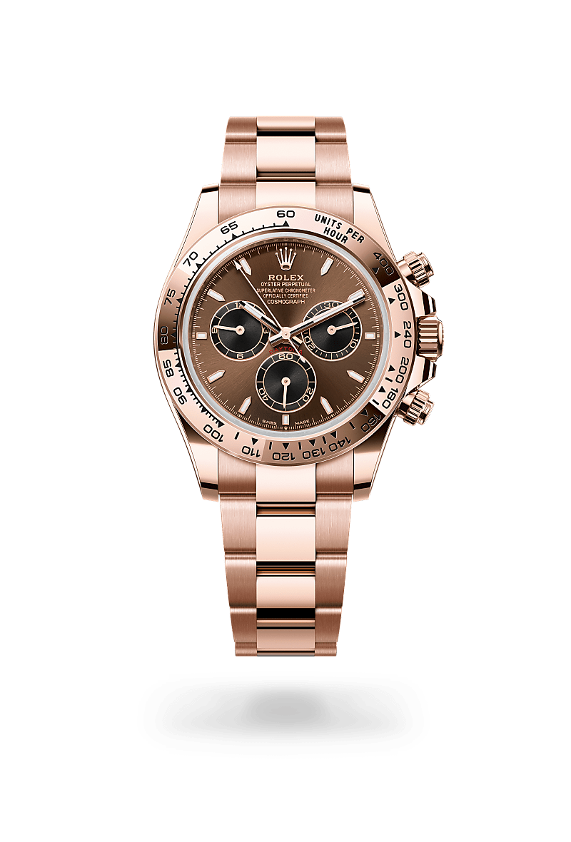 Rolex cosmograph daytona in 18 ct Everose gold, M126505-0005* - Watches of Switzerland