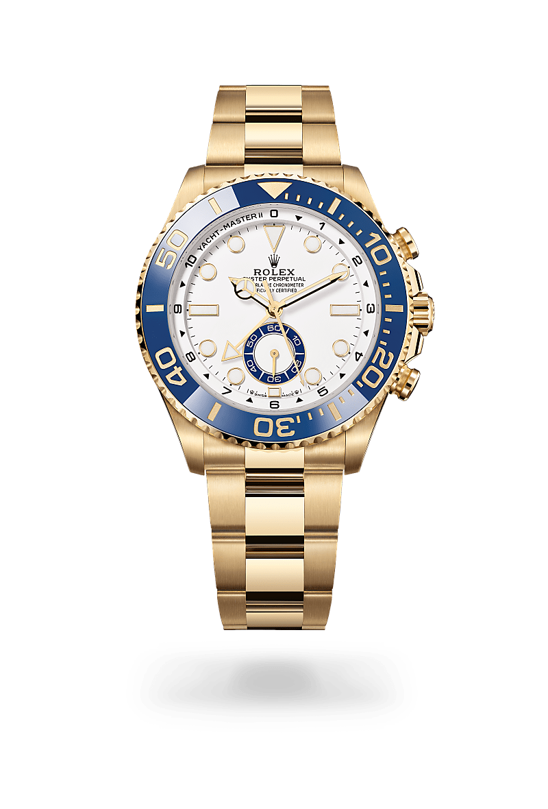 Rolex yacht-master ii in 18 ct yellow gold, M126688-0001* - Watches of Switzerland
