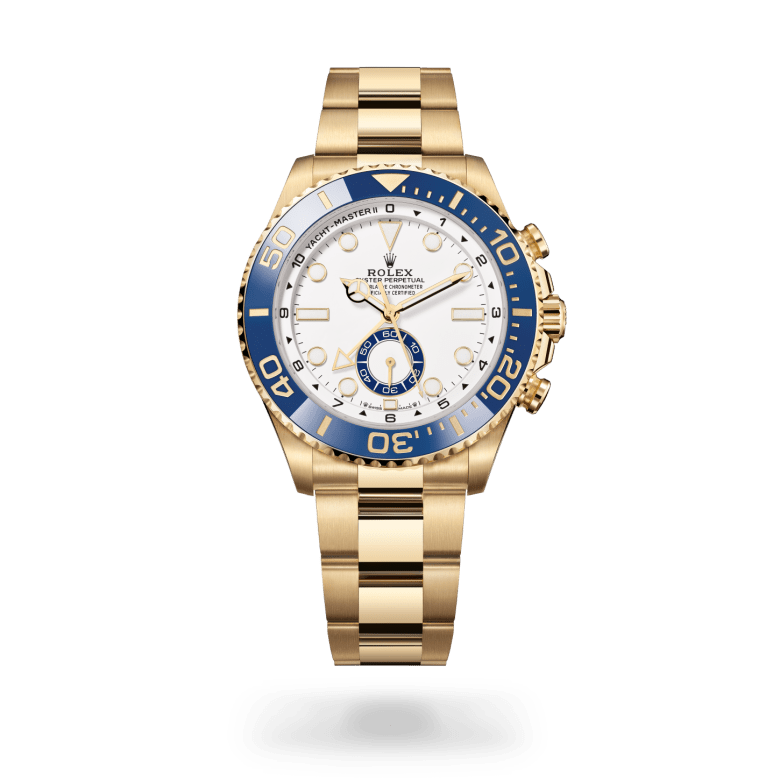 Rolex yacht-master ii in 18 ct yellow gold, M126688-0001* - Watches of Switzerland