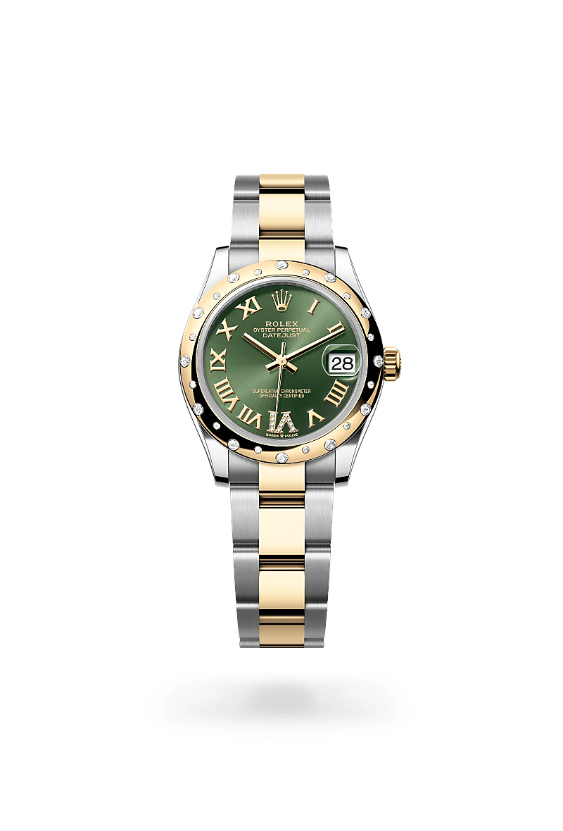 Rolex datejust in Yellow Rolesor - combination of Oystersteel and yellow gold, M278343RBR-0015* - Watches of Switzerland