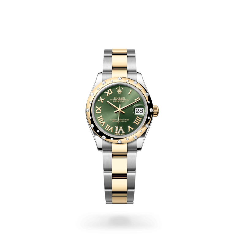 Rolex datejust in Yellow Rolesor - combination of Oystersteel and yellow gold, M278343RBR-0015* - Watches of Switzerland
