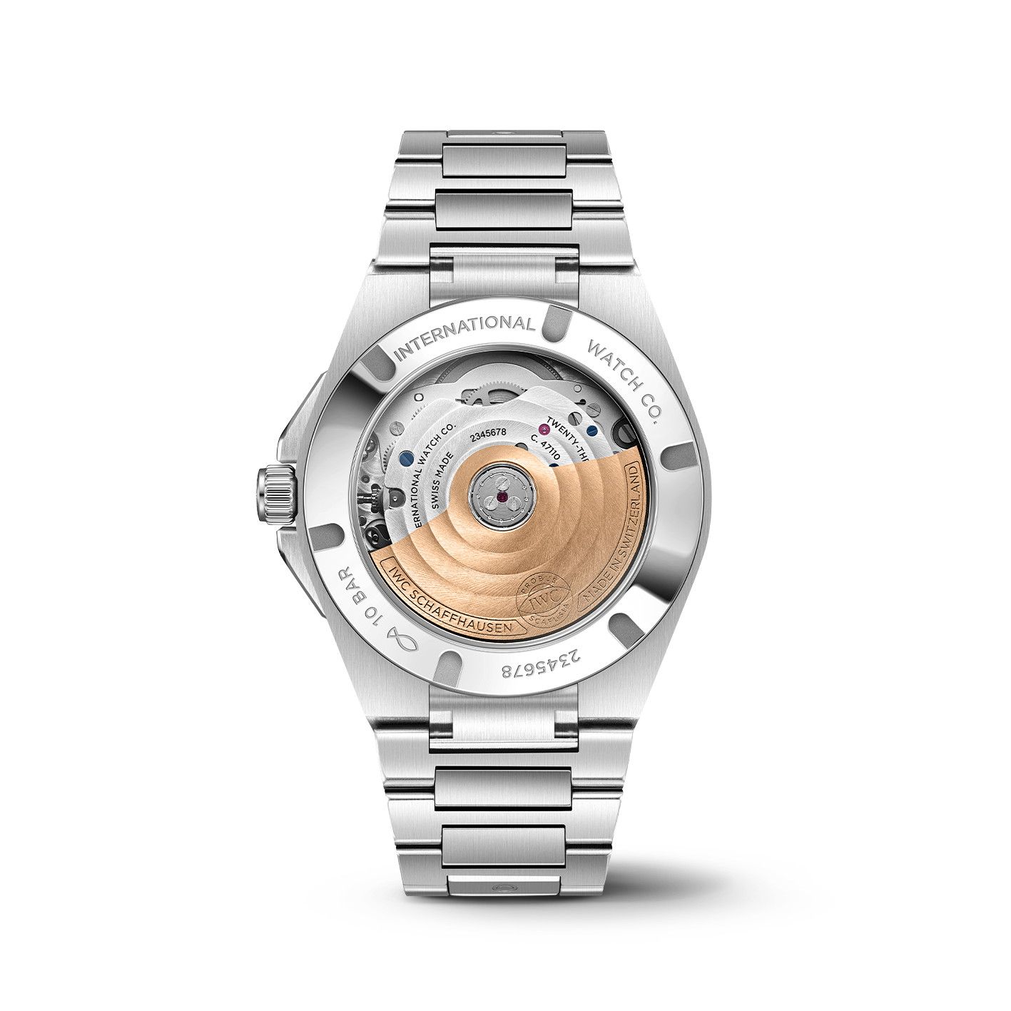 IWC Ingenieur IW324902 sapphire caseback Calibre 47110